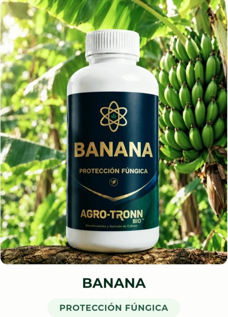 AGRO-BANANA BIO-INSUMO ESPECIALIZADO PARA EL CULTIVO DE PLATANO, AYUDA A MEJORAR EL RENDIMIENTO DE LA PLANTACION.